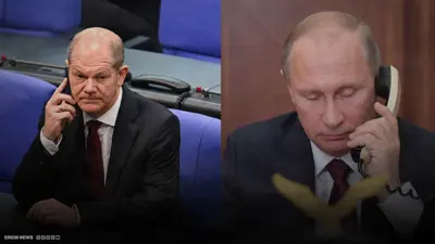 بوتين وشولتس