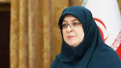 المتحدثة باسم الحكومة الإيرانية فاطمة مهاجراني