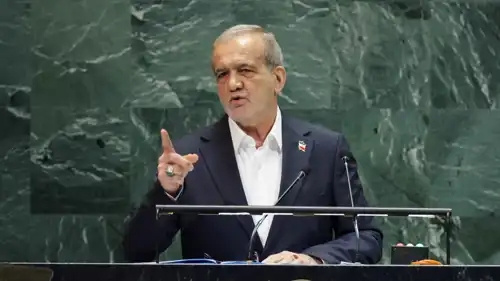 الرئيس الإيراني مسعود بزشكيان