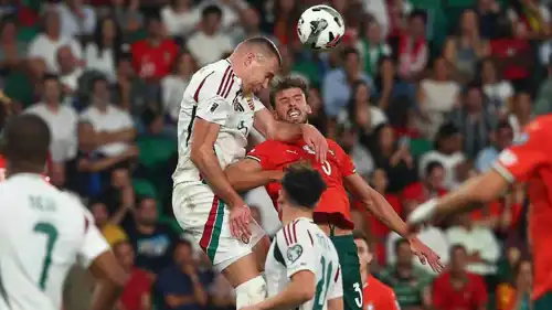 مباراةالبرتغال والمجر في تصفيات كأس العالم