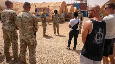 أفراد من الجيش الأمريكي في النيجر