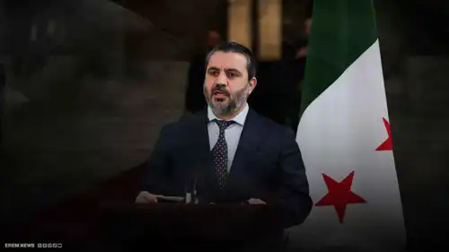 وزير الخارجية السوري أسعد الشيباني