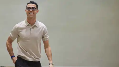 أول ظهور لرونالدو بعد عودته من الإصابة