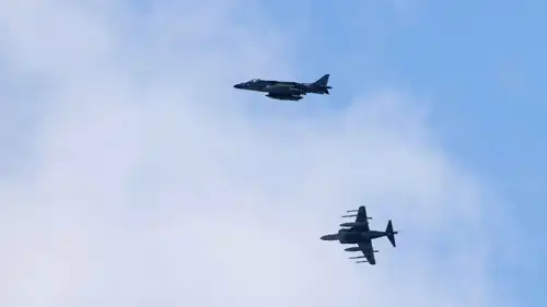 مقاتلات أمريكية ضمن الحشد العسكري في الكاريبي