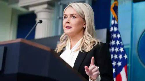 المتحدثة باسم البيت الأبيض كارولاين ليفيت