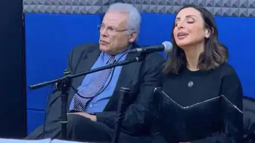 أنغام ووالدها الملحن والموسيقار المصري محمد علي سليمان