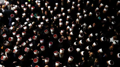 وفد من الموحدين الدروز الذي زار إسرائيل مؤخرا