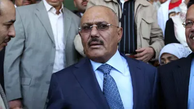 الرئيس اليمني السابق علي عبد الله صالح