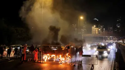 تظاهرات في تل أبيب