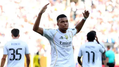 كيليان مبابي نجم ريال مدريد