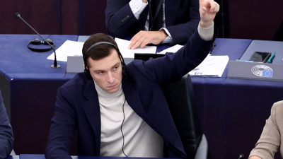 زعيم التجمع الوطني (اليمين المتطرف) جوردان بارديلا