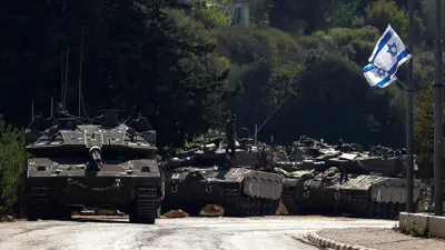 دبابات إسرائيلية جنوب لبنان