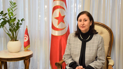 رئيسة الوزراء التونسية سارة الزعفراني