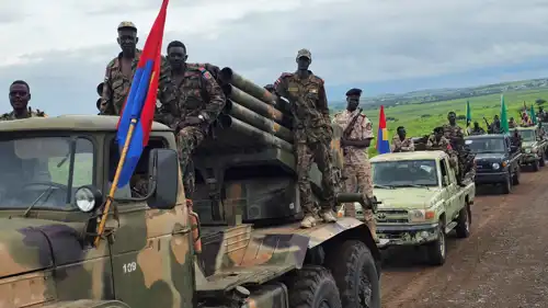 عناصر مسلحة تابعة لسلطات بورتسودان