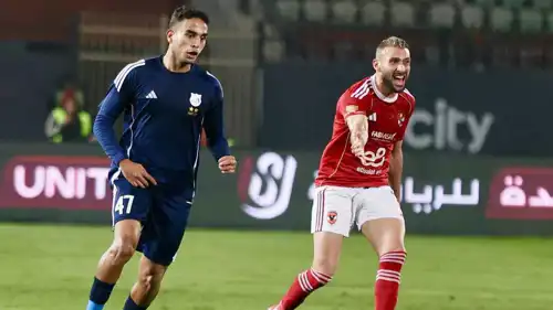 محمد حمدي صاحب هدف إنبي في الأهلي