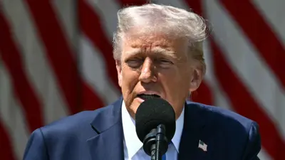 الرئيس الأمريكي دونالد ترامب