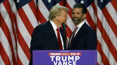 ترامب الأب وترامب الابن