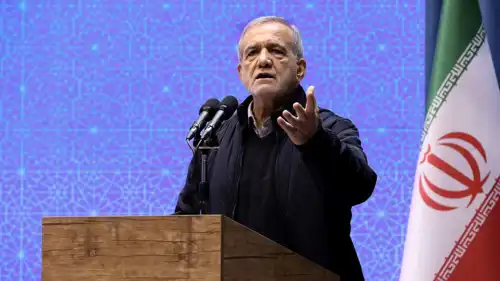 الرئيس الإيراني مسعود بزشكيان