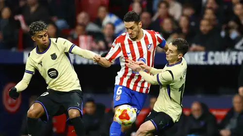 أتلتيكو مدريد وبرشلونة