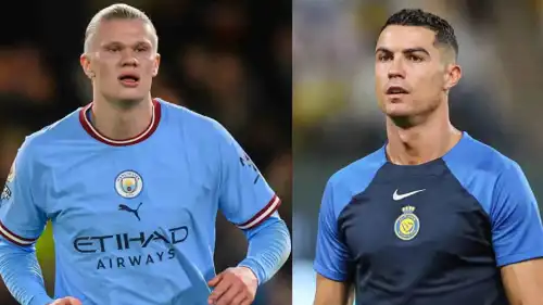 كريستيانو رونالدو وإيرلينغ هالاند