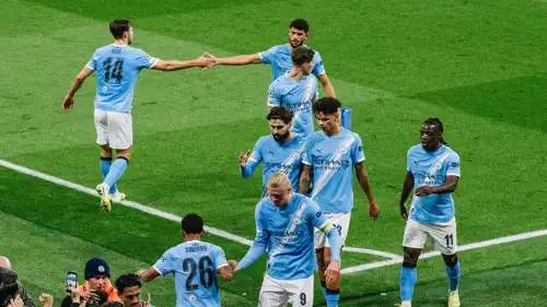 لاعبو مانشستر سيتي