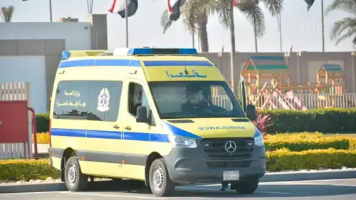 سيارة إسعاف مصرية