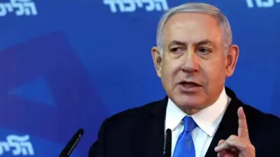 رئيس الوزراء الإسرائيلي بنيامين نتنياهو