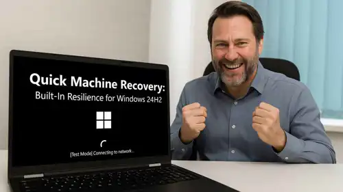 ميزة الاسترداد السريع على ويندوز 11