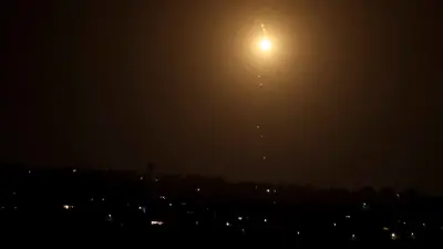 صواريخ في سماء إسرائيل