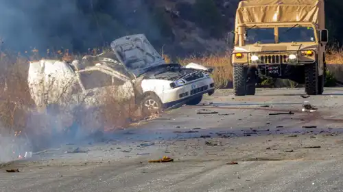 من موقع غارة سابقة على جنوب لبنان