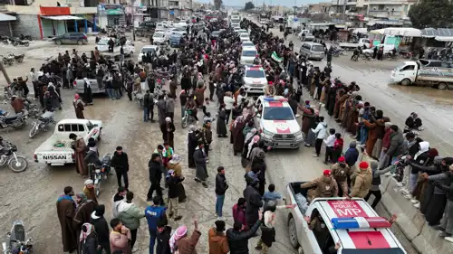 عناصر من الجيش السوري في منطقة المسكنة 