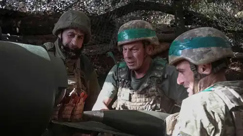 جنود أوكرانيون على جبهة بوكروفسك