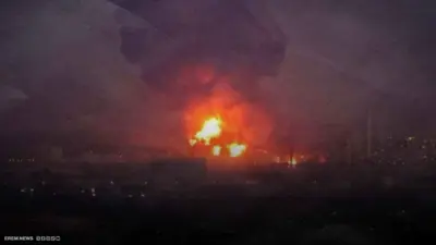 غارة إسرائيلية على أهداف في إيران