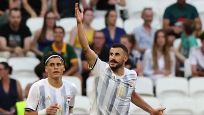 أيمن حسين نجم منتخب العراق