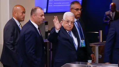  الرئيس الفلسطيني محمود عباس 