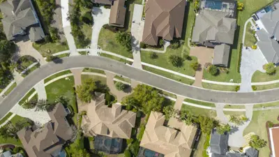 شكل المنازل على خرائط غوغل