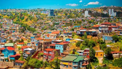 مدينة فالبارايسو في تشيلي 