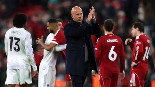 آرني سلوت بعد مباراة ليفربول ضد مانشستر يونايتد