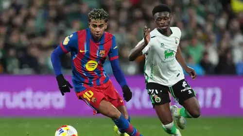 مباراة برشلونة وراسينغ في كأس ملك إسبانيا