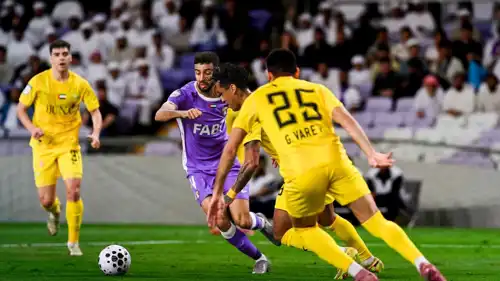 مباراة العين والوصل في الدوري الإماراتي