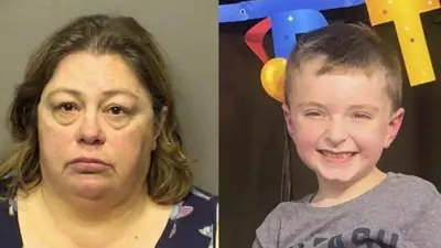 الأم وطفلها الضحية