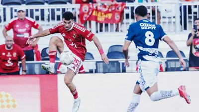 أحمد سيد زيزو بقميص الأهلي المصري