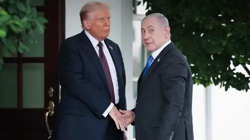 دونالد ترامب وبنيامين نتنياهو