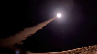 صاروخ يقول الحوثيون إنهم أطلقوه على إسرائيل