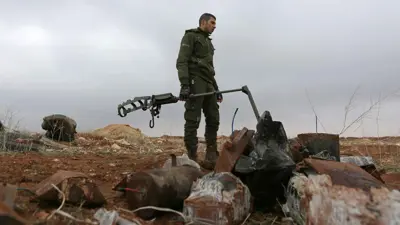 من إزالة ألغام في سوريا