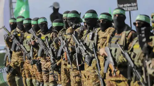 مقاتلون من حماس