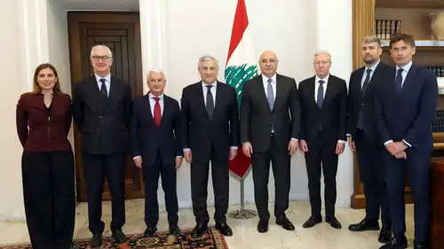 جوزيف عون وأنطونيو تاياني