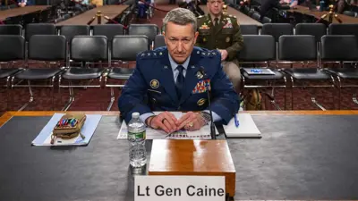 دان كين خلال جلسة استماع بمجلس الشيوخ