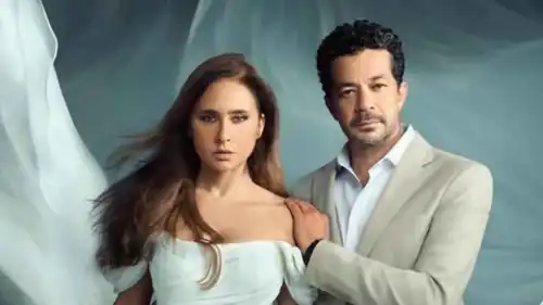 نيللي كريم وشريف سلامة 