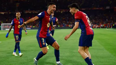 برشلونة أحرز 3 ألقاب خلال الموسم الحالي